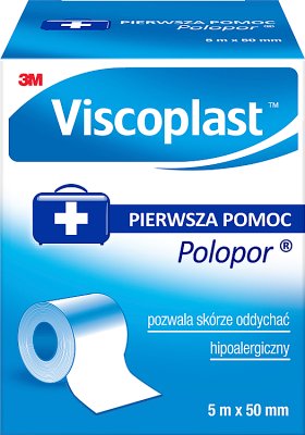 Viscoplast Przylepiec włókninowy  5m x 50mm