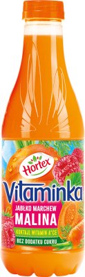 Hortex Vitaminka Saft, Apfel, Karotte, Himbeere