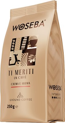 Woseba Ti Meriti Crema E Aroma gemahlener Röstkaffee