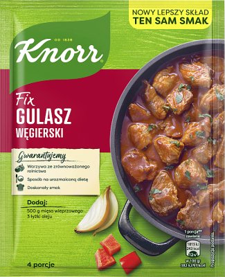 Goulash húngaro Knorr Fix