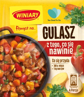 Winiary Идея для гуляша из того, что подвернется