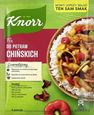 Knorr Fix Für chinesische Gerichte