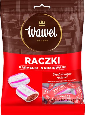 Caramelos rellenos Wawel Raczki