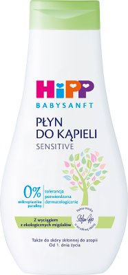 Hipp Babysanft Sensitive Płyn do  kąpieli