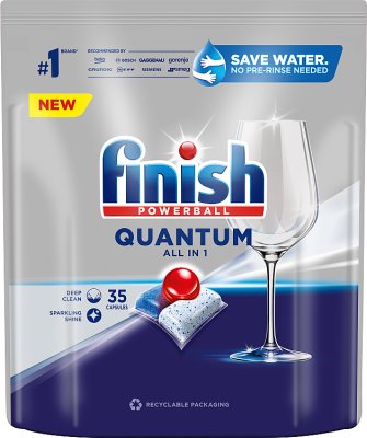 Finish Quantum Fresh Kapsułki do mycia naczyń w zmywarce