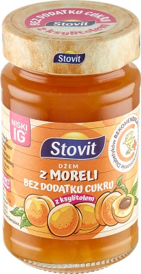 Stovit Apricot jam without added sugar