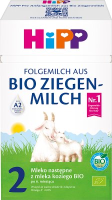 Hipp 2 Mleko następne z mleka koziego Bio