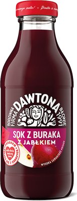 Zumo de remolacha Dawtona con manzana