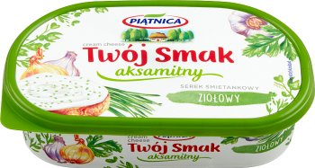 Piątnica Twoj Smak Травяной сливочный сыр