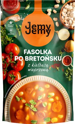 JemyJemy Fasolka po bretońsku z kiełbasą wieprzową