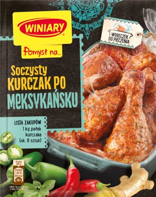 Winiary Идея для сочной курицы по-мексикански