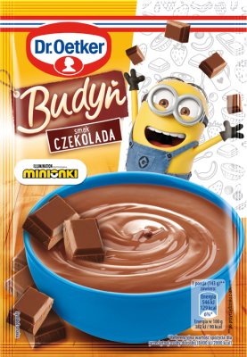 Dr. Oetker chocolate flavored pudding