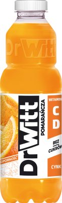 Напиток Dr Witt Orange с добавлением цинка и витаминов С и D