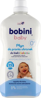 Bobini Baby Płyn do prania ubranek do bieli i kolorów hypoalergiczny
