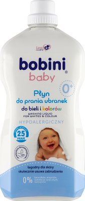 Bobini Baby Hypoallergenic laundry detergent for white and colored clothes