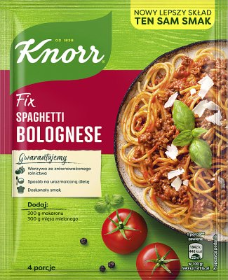 Knorr Fix Spaghetti bolognese