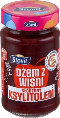 Stovit Cherry jam without added sugar, with xylitol