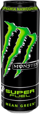 Monster Super Fuel Mean Green Негазированный энергетический напиток