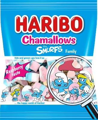Haribo Chamallows Marshmallow Smurfs