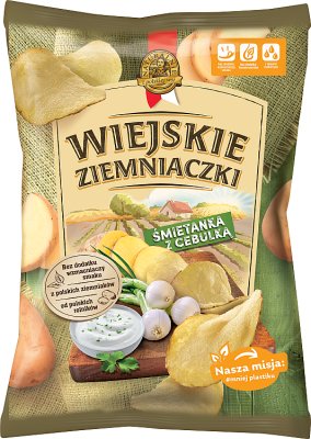 Lorenz Rural potatoes chips cream with onion