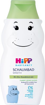 HiPP Babysanft Sensitive Hippo bubble bath