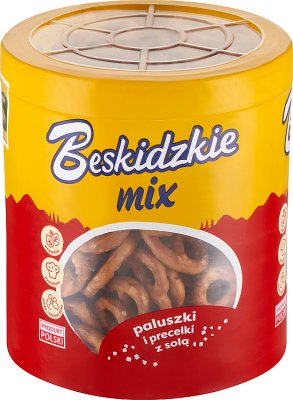 Beskidzkie Mix Paluszki i precelki z solą