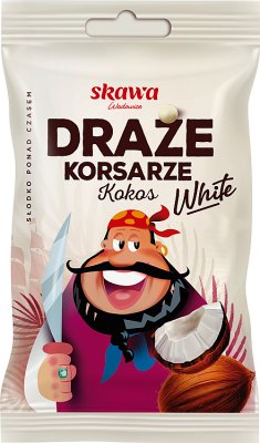 Skawa Draże Corsairs Coconut White