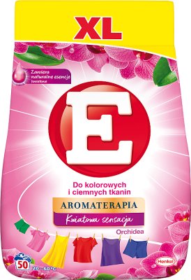 E Washing powder for colored and dark fabrics, orchid