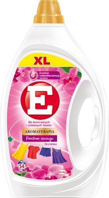 E Płynny środek do prania kolorowych i ciemnych tkanin
