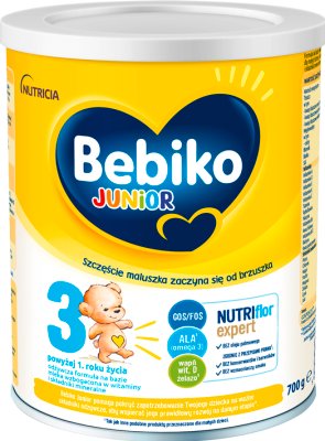 Bebiko Junior 3 Odżywcza formuła na bazie mleka dla dzieci