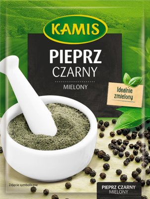 Kamis Pieprz czarny mielony