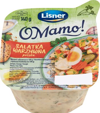 Лиснер О мама! Польский овощной салат