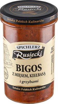 Spichlerz Rusiecki Bigos z mięsem kiełbasą i grzybami