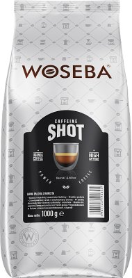 Woseba Caffeine Shot Kawa palona ziarnista