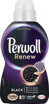 Perwoll Renew Liquid zum Waschen von dunklen und schwarzen Stoffen