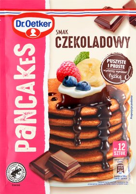 Dr. Oetker Mieszanka w proszku do  przyrządzenia Pancakes, smak czekoladowy