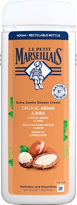 Le Petit Marseillais Kremowy żel pod prysznic argan bio & masło shea