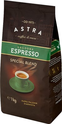 Astra Roasted beans mild espresso
