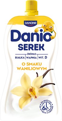 Danio Queso homogeneizado con sabor a vainilla