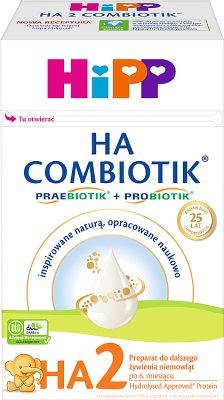 HiPP HA2 COMBIOTIK Preparación para la alimentación adicional de bebés después de los 6 meses