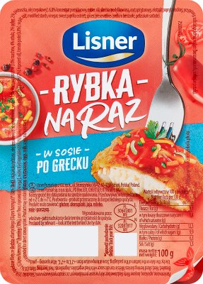 Lisner Fish a la vez en griego