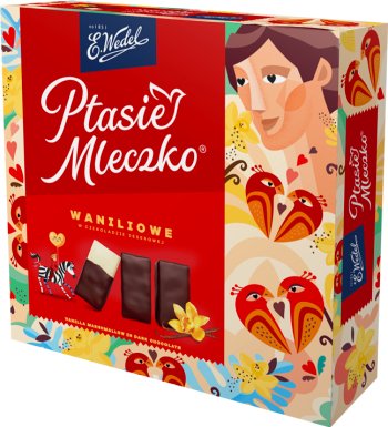 E. Wedel Vanille-Marshmallow in dunkler Schokolade
