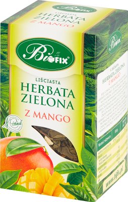 Bifix Herbata zielona liściasta  z mango