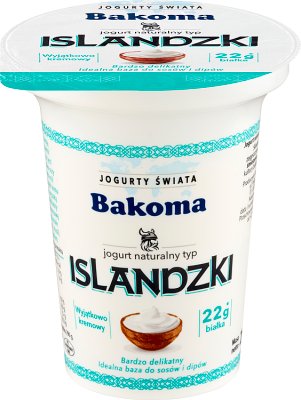 Natürlicher isländischer Joghurt von Bakoma