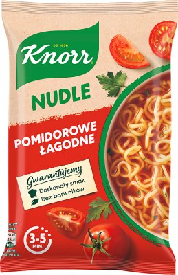 Fideos suaves con tomate Knorr  