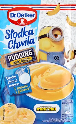 Dr. Oetker Słodka chwila pudding o smaku bananowym