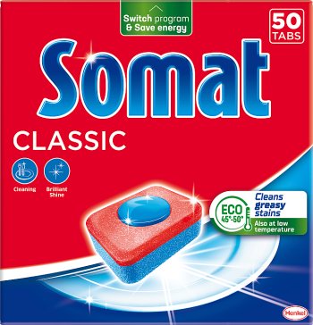 Somat Classic Tabs zum Geschirrspülen in der Spülmaschine
