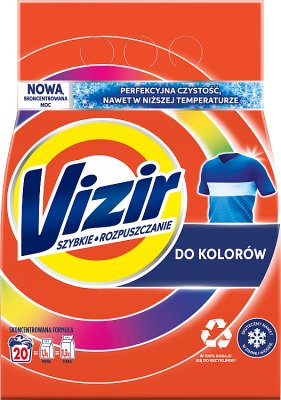 Vizir Waschpulver für farbige Stoffe