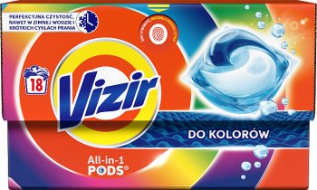 Vizir Kapsułki do prania kolorowych tkanin