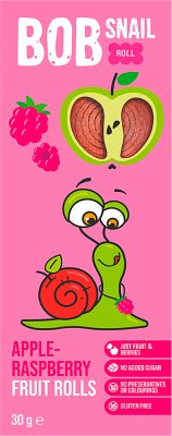 Bob Snail Snail Bob Apfel-Himbeer-Fruchtsnacks